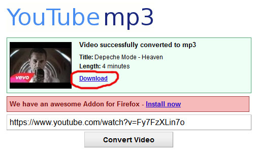 youtube mp3